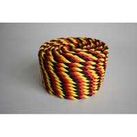 Trendline - Seil 10 mm x 30 m, schwarz - rot gelb Seil Seil 2077632814556 Seil 10 Mm x 30 m von TRENDLINE