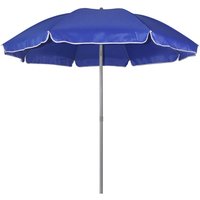 Trendline - Sonnenschirm blau ø 180 cm UV-Schutz: 60+ Sonnenschutz Strandschirm von TRENDLINE