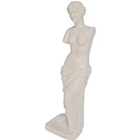 Trendline - Statue Venus v. Milo 22 x 25 x 80cm Resin Weiß Dekostatue Dekofigur von TRENDLINE