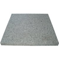 Terrassenplatte Granit 40 x 40 x 3 cm grau Granit - Silex von Silex