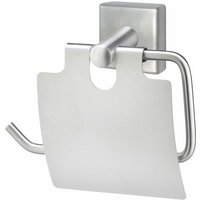 Trendline - Toilettenpapierhalter Simple Cube Deckel Edelstahl Papierrollenhalter von TRENDLINE