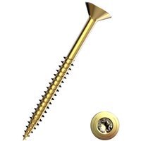 Trendline - Universalschrauben 5.0 x 80 mm tx 25 - 175 Stück Holzschrauben von TRENDLINE