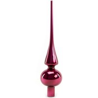 Trendline - uni Spitze 26 cm glanz magnolienrosa Weihnachtskugeln Weihnachten Xmas von TRENDLINE