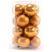 Trendline - Weihnachtskugeln Mini Glas ø 35mm 16 Stk. Bernstein Christbaumschmuck Trendline - Weihnachtskugeln Mini Glas ø 35mm 16 Stk. Bernstein Christbaumschmuck von TRENDLINE