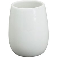Zahnputzbecher Adoro Weiß Zahnbürstenhalter Badbecher Becher - Trendline von TRENDLINE