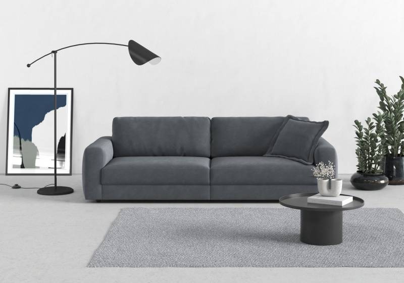 TRENDMANUFAKTUR Big-Sofa Bourbon, 2 Teile, extra tiefe Sitzfläche, wahlweise mit Sitztiefenverstellung bestellbar von TRENDMANUFAKTUR