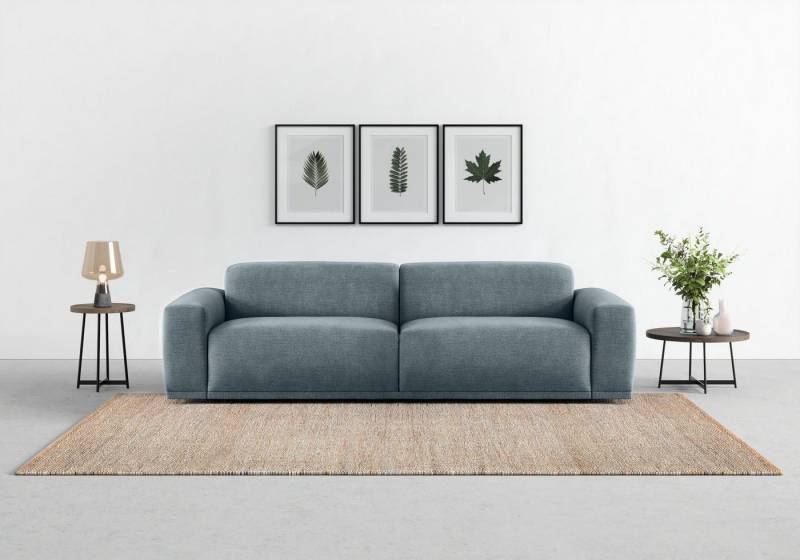 TRENDMANUFAKTUR Big-Sofa Braga, mit hochwertigem Kaltschaum, Megasofa, in Cord erhältlich, modernes Big-Sofa, Couch mit hohem Sitzkomfort, 254/72/107 cm (B/H/T) von TRENDMANUFAKTUR