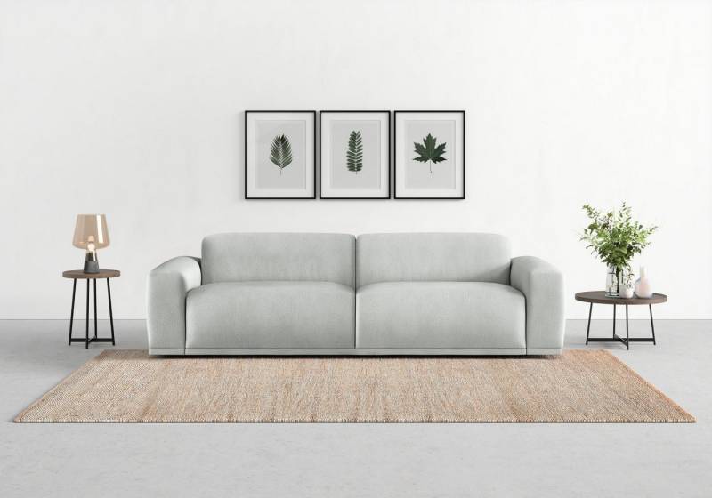 TRENDMANUFAKTUR Big-Sofa Braga, mit hochwertigem Kaltschaum, Megasofa, in Cord erhältlich, modernes Big-Sofa, Couch mit hohem Sitzkomfort, 254/72/107 cm (B/H/T) von TRENDMANUFAKTUR