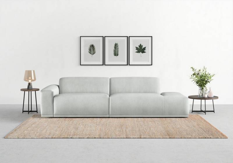 TRENDMANUFAKTUR Big-Sofa Braga, mit hochwertigem Kaltschaum, Megasofa, in Cord erhältlich, modernes Big-Sofa, Couch mit hohem Sitzkomfort, 277/72/107 cm (B/H/T) von TRENDMANUFAKTUR