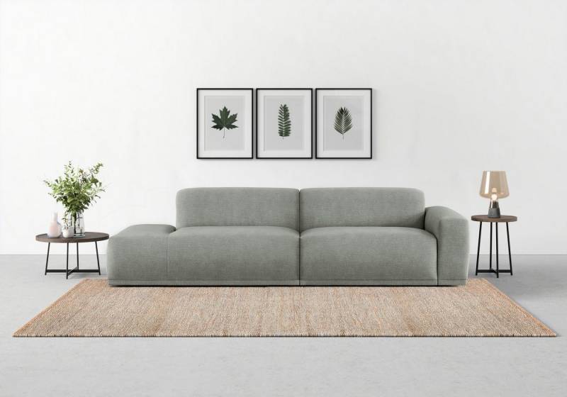 TRENDMANUFAKTUR Big-Sofa Braga, mit hochwertigem Kaltschaum, Megasofa, in Cord erhältlich, modernes Big-Sofa, Couch mit hohem Sitzkomfort, 277/72/107 cm (B/H/T) von TRENDMANUFAKTUR