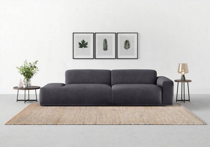 TRENDMANUFAKTUR Big-Sofa Braga, mit hochwertigem Kaltschaum, Megasofa, in Cord erhältlich, modernes Big-Sofa, Couch mit hohem Sitzkomfort, 277/72/107 cm (B/H/T) von TRENDMANUFAKTUR