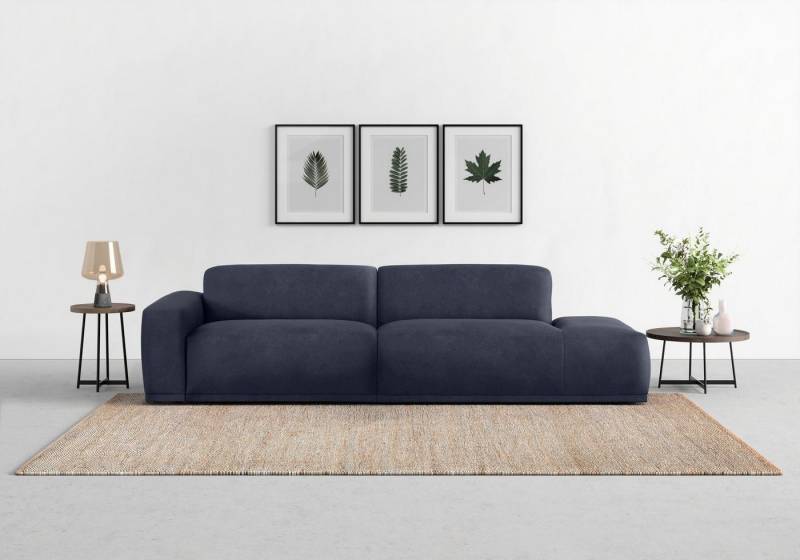 TRENDMANUFAKTUR Big-Sofa Braga, mit hochwertigem Kaltschaum, Megasofa, in Cord erhältlich, modernes Big-Sofa, Couch mit hohem Sitzkomfort, 277/72/107 cm (B/H/T) von TRENDMANUFAKTUR