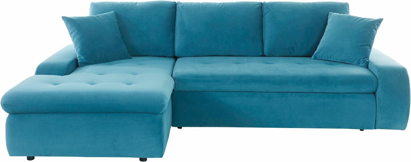 TRENDMANUFAKTUR Ecksofa, XL und XXL, wahlweise mit Bettfunktion, L-Form von TRENDMANUFAKTUR