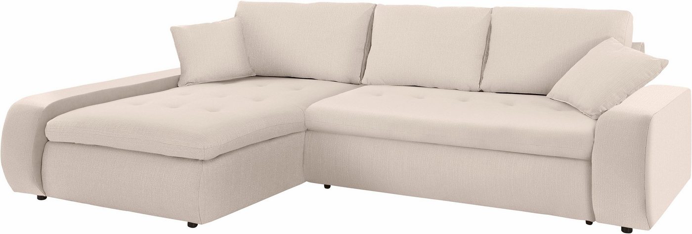 TRENDMANUFAKTUR Ecksofa, XL und XXL, wahlweise mit Bettfunktion, L-Form von TRENDMANUFAKTUR