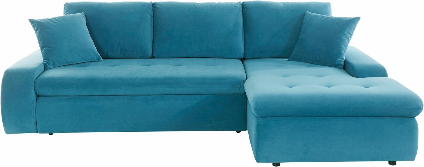 TRENDMANUFAKTUR Ecksofa, XL und XXL, wahlweise mit Bettfunktion, L-Form von TRENDMANUFAKTUR