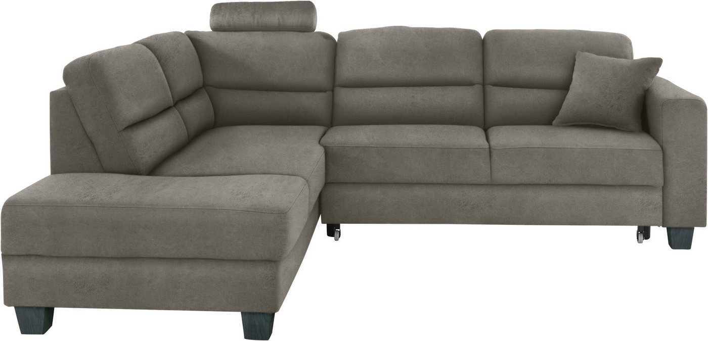 TRENDMANUFAKTUR Ecksofa Chamber, L-Form, inklusive einer Kopfstütze, wahlweise mit Schlaffunktion TRENDMANUFAKTUR Ecksofa Chamber, L-Form, inklusive einer Kopfstütze, wahlweise mit Schlaffunktion von TRENDMANUFAKTUR