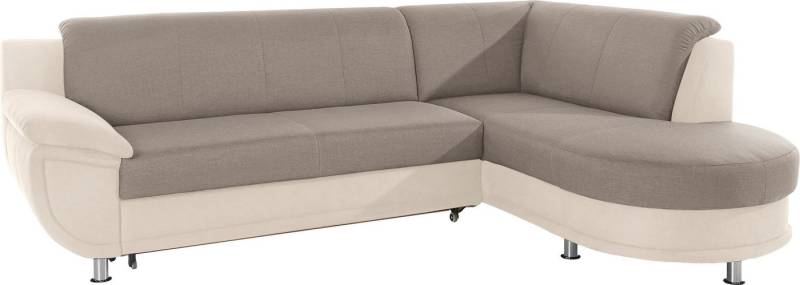 TRENDMANUFAKTUR Ecksofa Rondo 3, zeitlos und bequem, Materialmix, breite Armlehnen, L-Form, wahlweise mit Federkern für mehr Komfort, wahlweise mit Bettfunktion TRENDMANUFAKTUR Ecksofa Rondo 3, zeitlos und bequem, Materialmix, breite Armlehnen, L-Form, wahlweise mit Federkern für mehr Komfort, wahlweise mit Bettfunktion von TRENDMANUFAKTUR