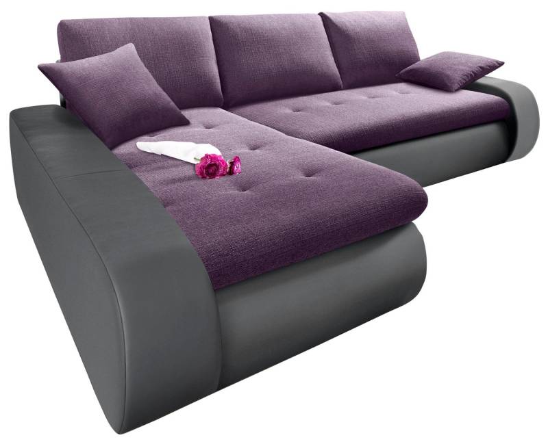 TRENDMANUFAKTUR Ecksofa, wahlweise XL oder XXL, L-Form von TRENDMANUFAKTUR