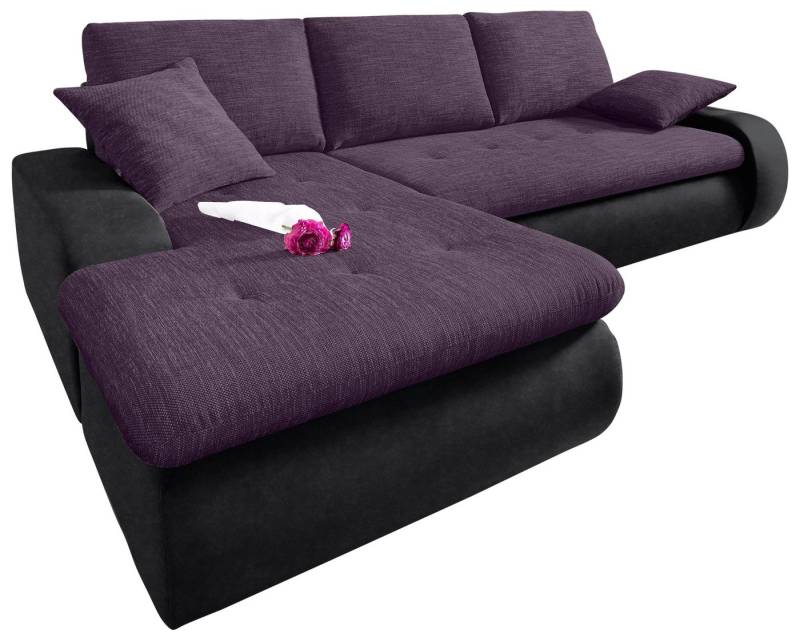 TRENDMANUFAKTUR Ecksofa, wahlweise XL oder XXL, L-Form von TRENDMANUFAKTUR