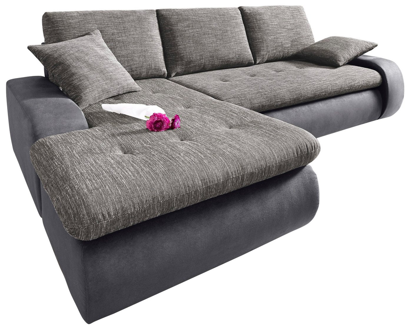 TRENDMANUFAKTUR Ecksofa, wahlweise XL oder XXL, L-Form von TRENDMANUFAKTUR