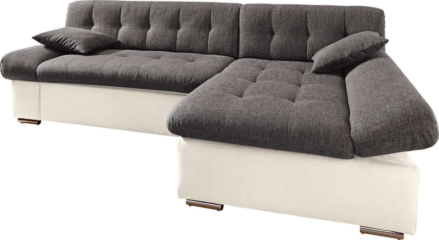 TRENDMANUFAKTUR Ecksofa, wahlweise mit Bettfunktion, L-Form von TRENDMANUFAKTUR