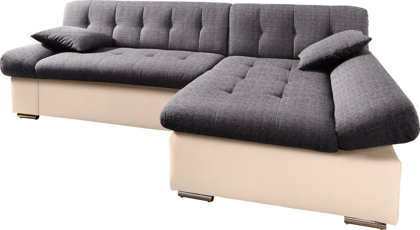 TRENDMANUFAKTUR Ecksofa, wahlweise mit Bettfunktion, L-Form von TRENDMANUFAKTUR