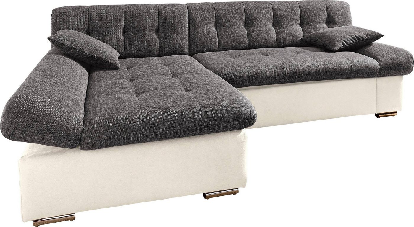 TRENDMANUFAKTUR Ecksofa, wahlweise mit Bettfunktion, L-Form von TRENDMANUFAKTUR