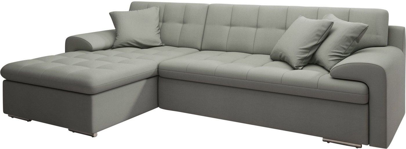 TRENDMANUFAKTUR Ecksofa, wahlweise mit Bettfunktion, L-Form von TRENDMANUFAKTUR