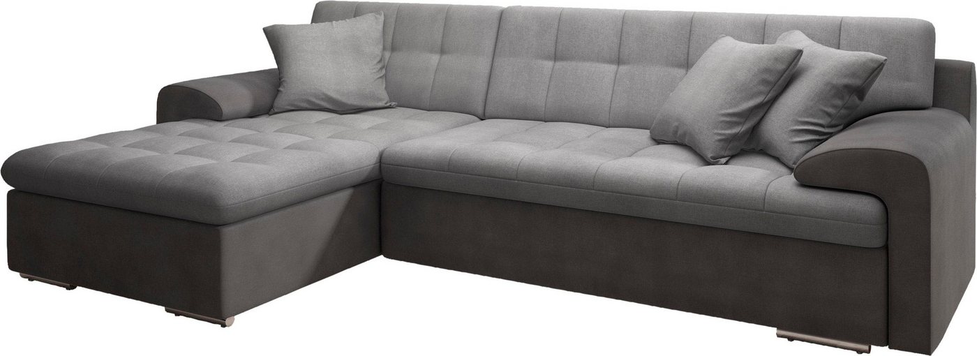 TRENDMANUFAKTUR Ecksofa Rave II, L-Form, wahlweise mit Bettfunktion von TRENDMANUFAKTUR