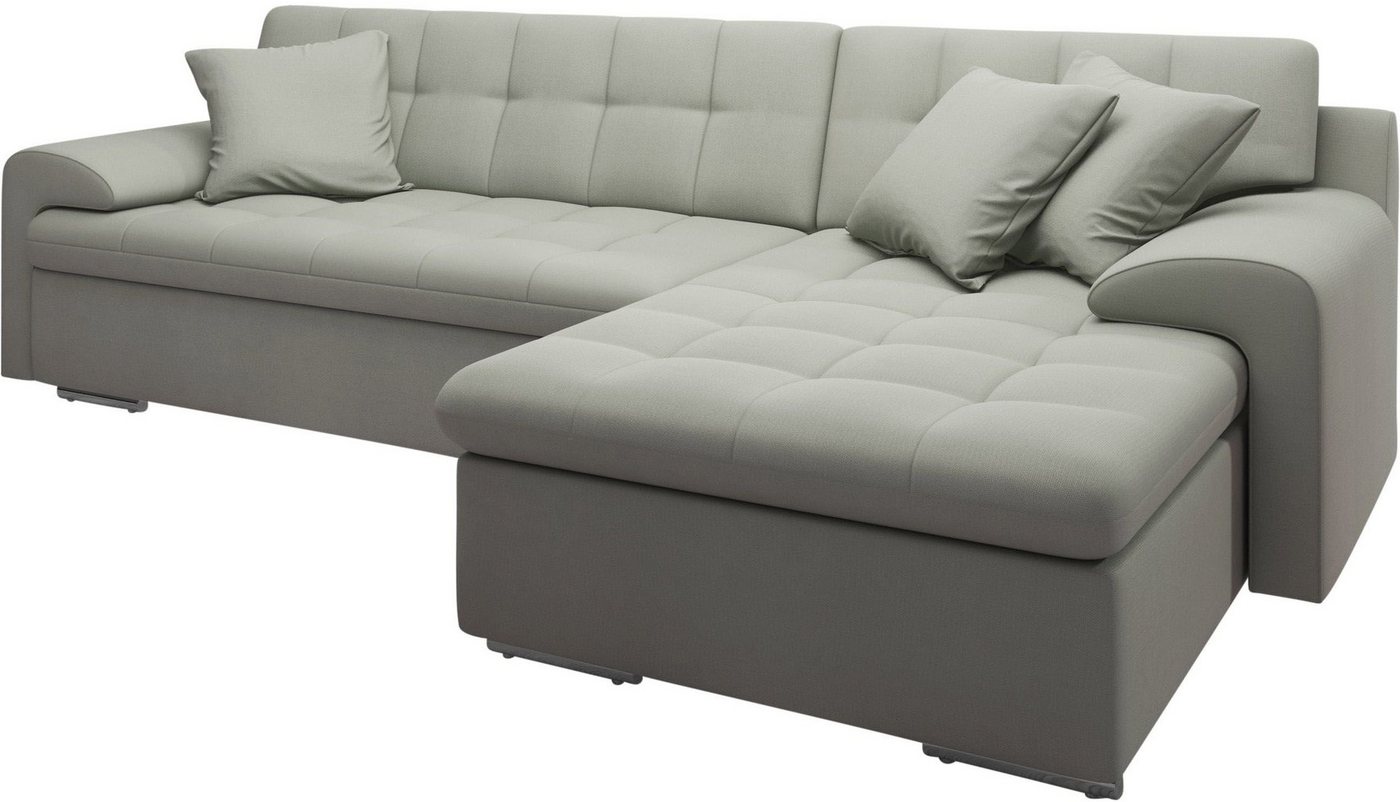 TRENDMANUFAKTUR Ecksofa, wahlweise mit Bettfunktion, L-Form von TRENDMANUFAKTUR