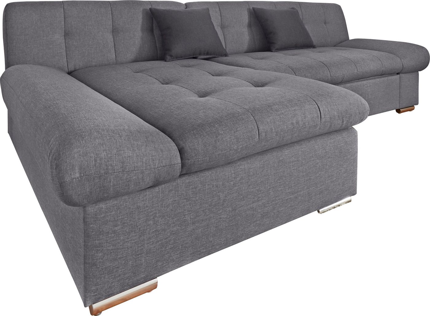 TRENDMANUFAKTUR Ecksofa, wahlweise mit Bettfunktion, L-Form von TRENDMANUFAKTUR