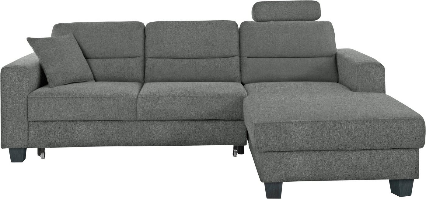 TRENDMANUFAKTUR Ecksofa Chamber, L-Form, wahlweise mit Schlaffunktion von TRENDMANUFAKTUR