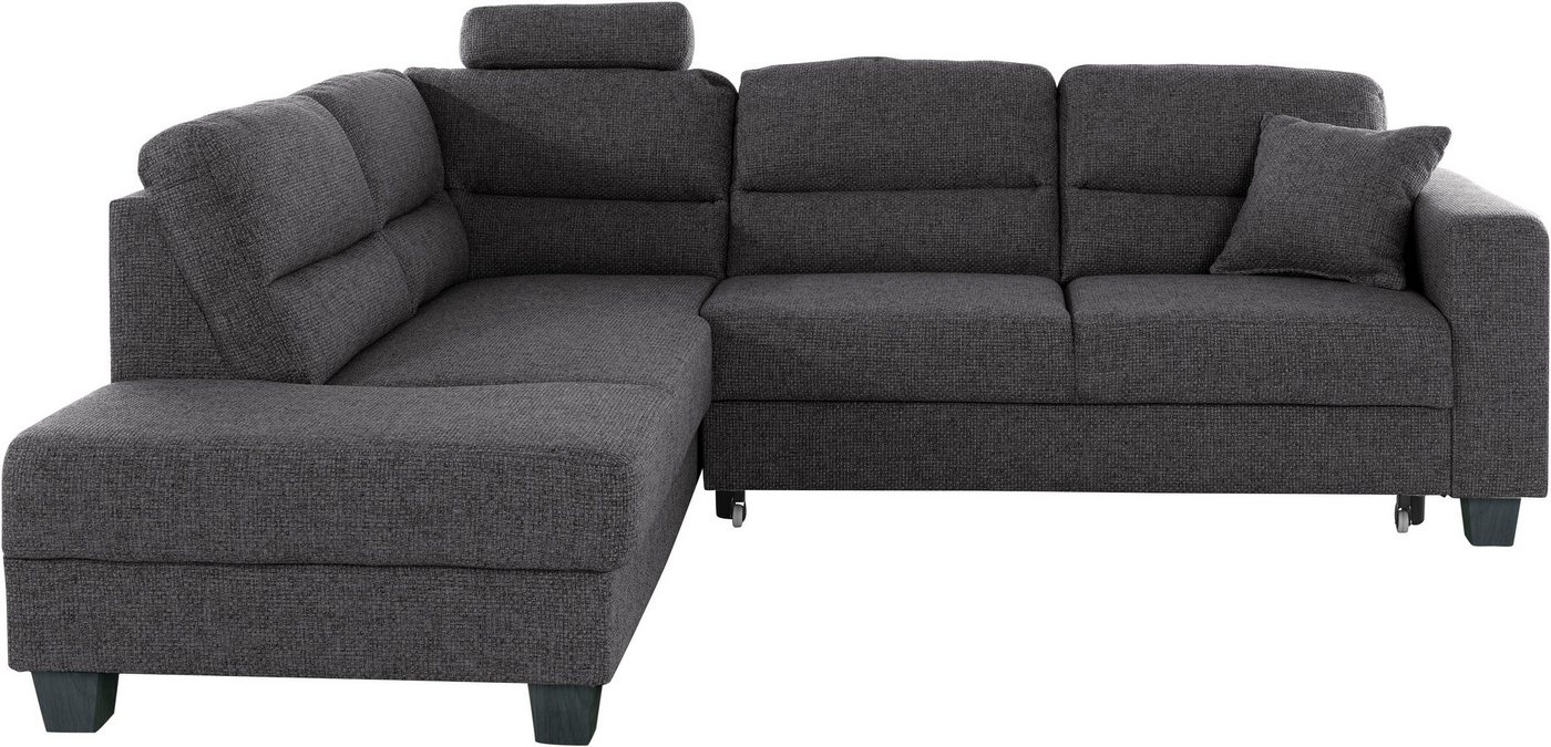 TRENDMANUFAKTUR Ecksofa Chamber, L-Form, wahlweise mit Schlaffunktion von TRENDMANUFAKTUR