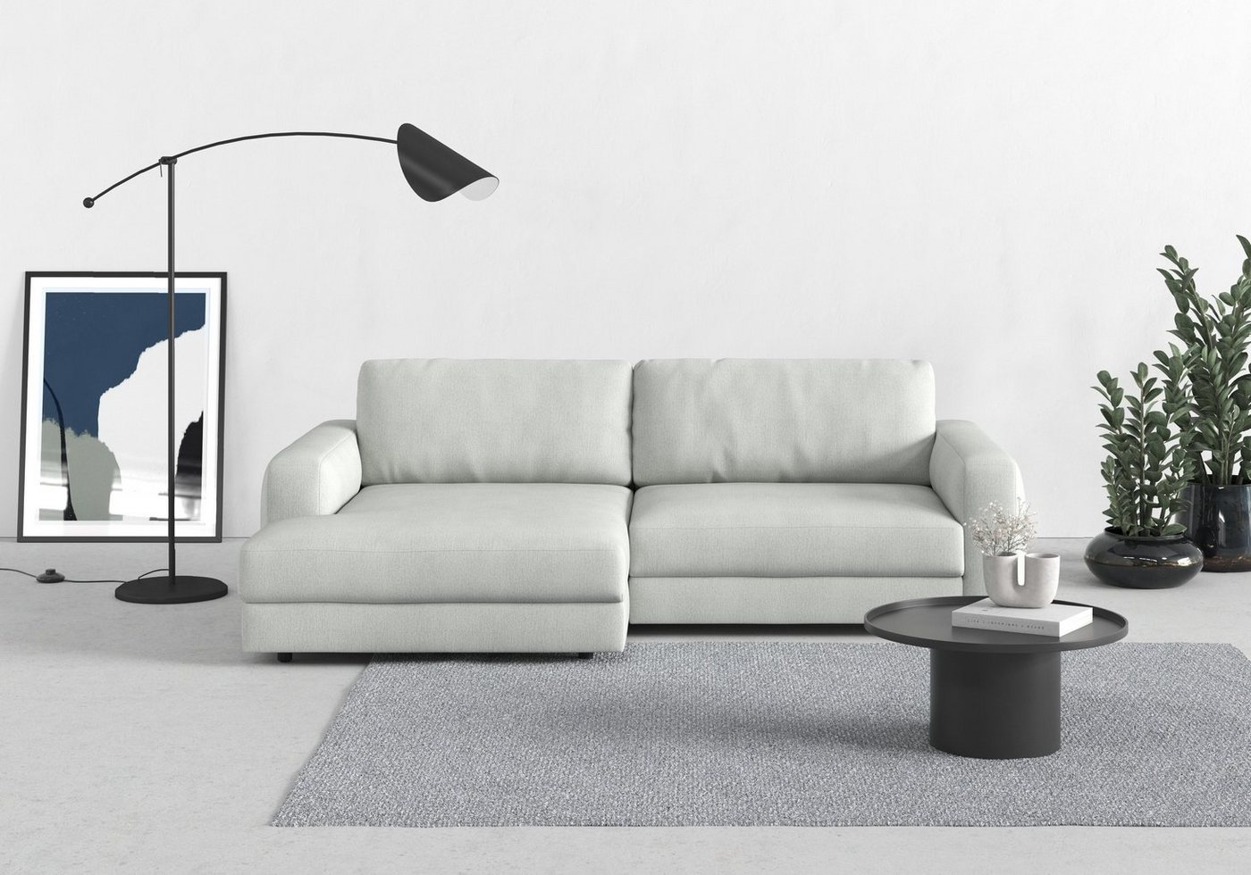 TRENDMANUFAKTUR Ecksofa Bourbon, 2 Teile, mit extra hohem Sitzkomfort, auch in Cord erhältlich, L-Form von TRENDMANUFAKTUR