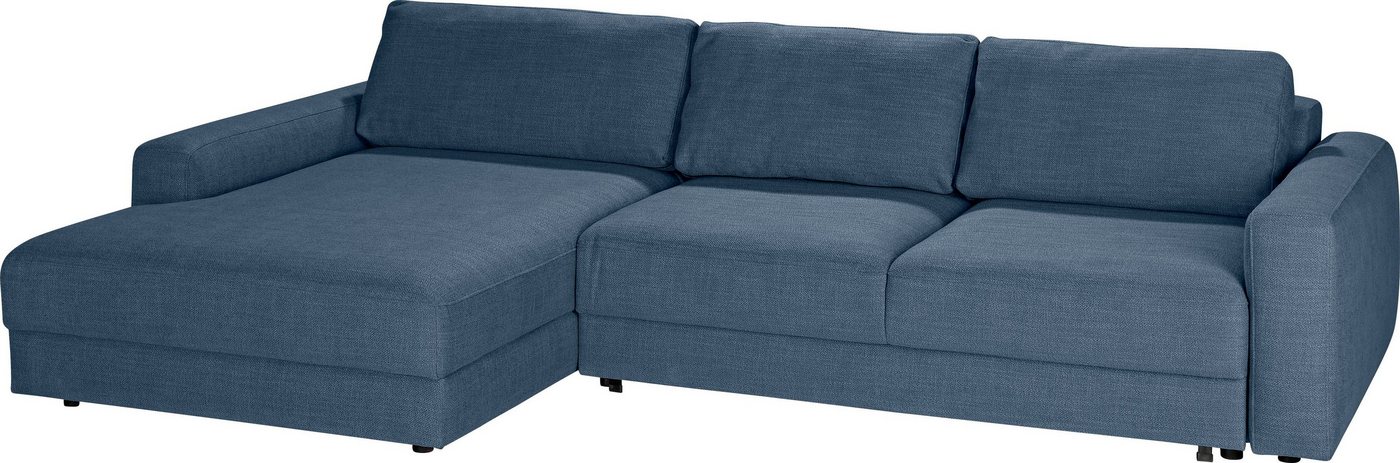 TRENDMANUFAKTUR Ecksofa 0, L-Form, wahlweise mit Bettfunktion und Bettkasten, Tiefe Sitzfläche von TRENDMANUFAKTUR