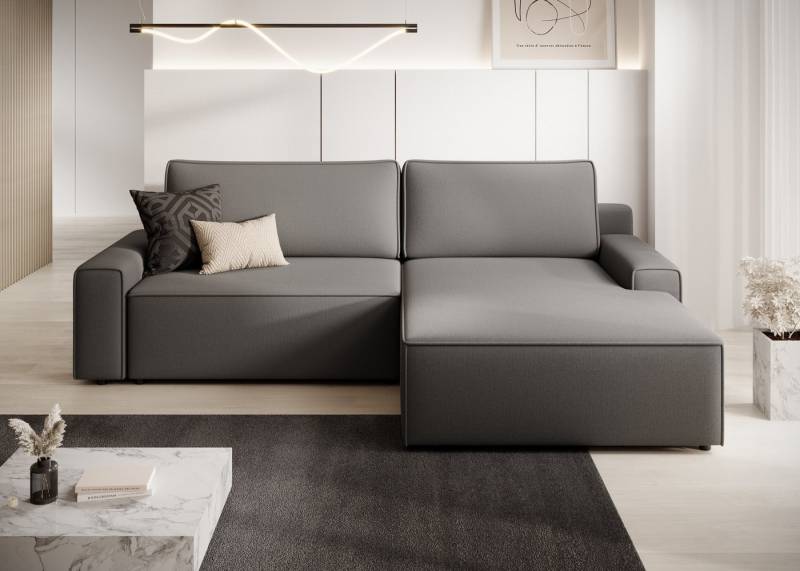TRENDMANUFAKTUR Ecksofa Challenge, Schlafsofa mit Bettkasten, Couch in L-Form, Breite 245 cm, Recamiere beidseitig montierbar, auch in trendigem Cordstoff von TRENDMANUFAKTUR
