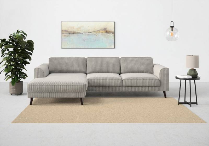 TRENDMANUFAKTUR Ecksofa Lumber Jack, wahlweise mit Bettfunktion u. Bettkasten, L-Form von TRENDMANUFAKTUR