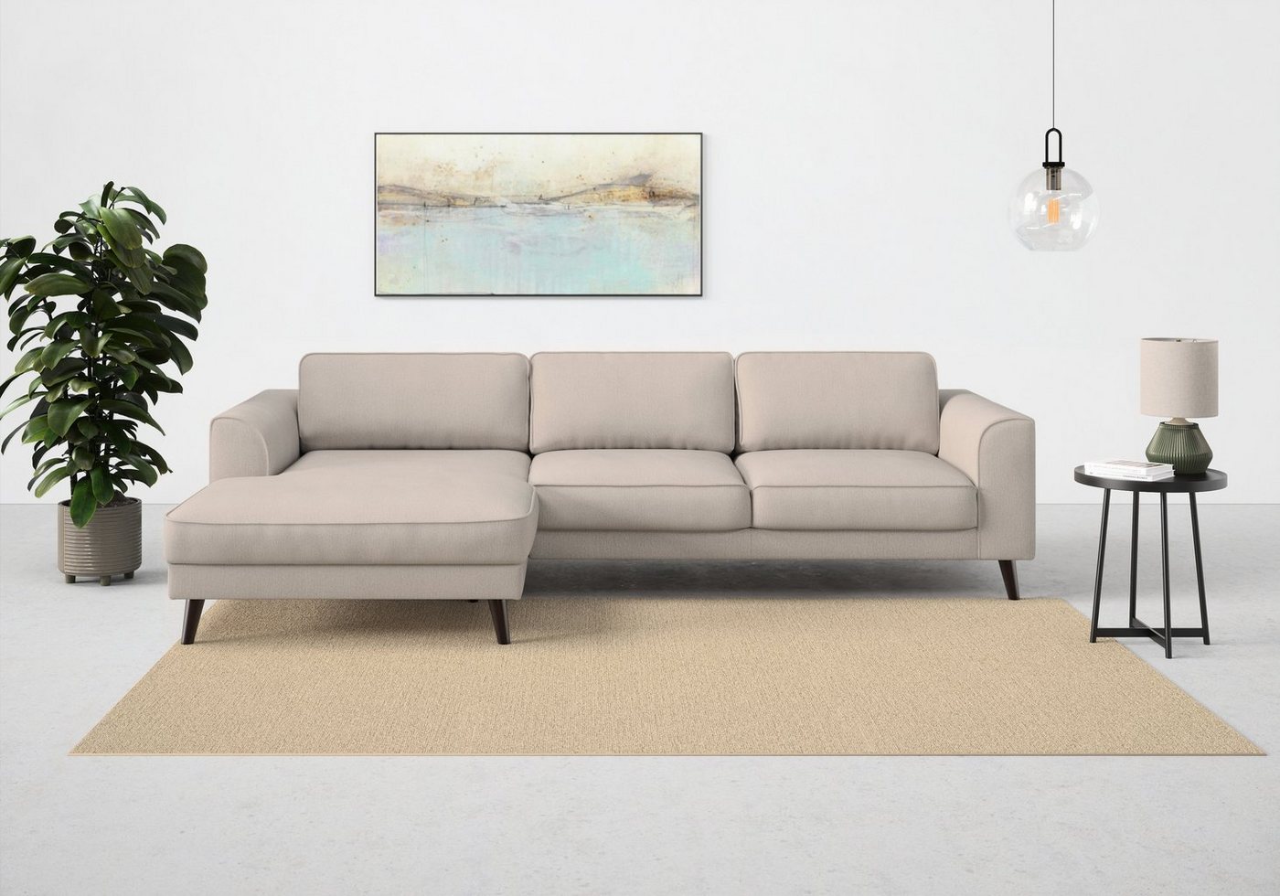 TRENDMANUFAKTUR Ecksofa Lumber Jack, wahlweise mit Bettfunktion u. Bettkasten von TRENDMANUFAKTUR