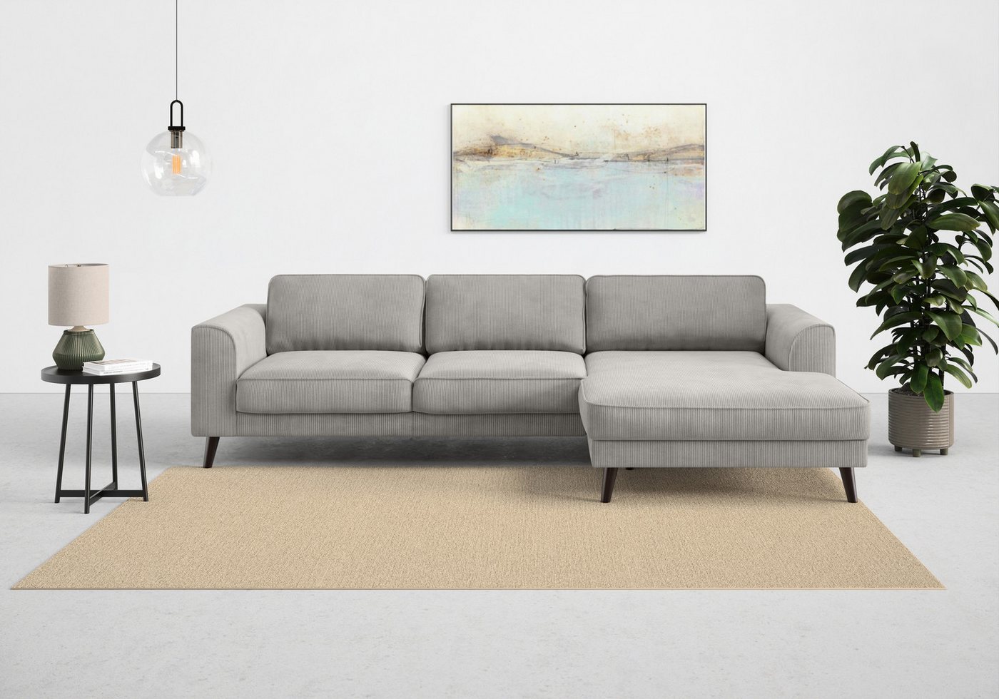 TRENDMANUFAKTUR Ecksofa Lumber Jack, wahlweise mit Bettfunktion u. Bettkasten von TRENDMANUFAKTUR