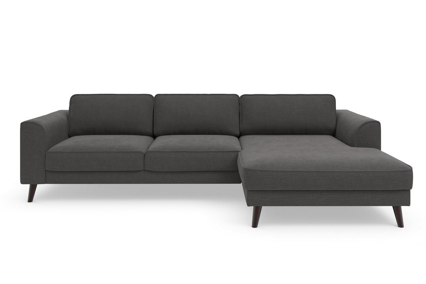 TRENDMANUFAKTUR Ecksofa Lumber Jack, wahlweise mit Bettfunktion u. Bettkasten, L-Form von TRENDMANUFAKTUR