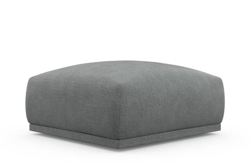 TRENDMANUFAKTUR Hocker Braga, mit hochwertigem Kaltschaum, quadratisch, in Cord erhältlich (1 St), moderner Polsterhocker, 85/42/85 cm (B/H/T) von TRENDMANUFAKTUR