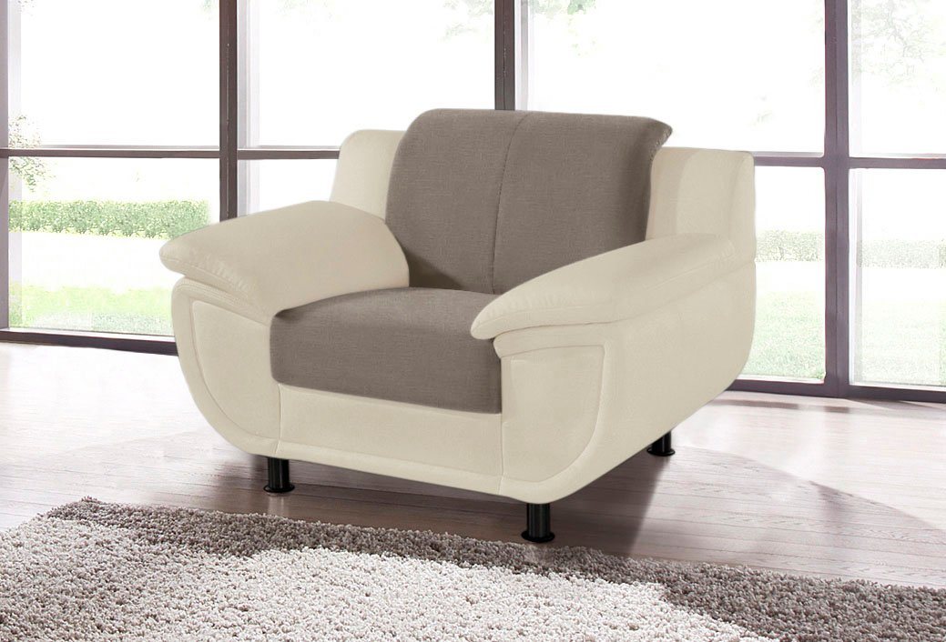TRENDMANUFAKTUR Sessel Rondo 3, Loungesessel, wahlweise mit komfortablem Federkern, mit extra breiten Armlehnen TRENDMANUFAKTUR Sessel Rondo 3, Loungesessel, wahlweise mit komfortablem Federkern, mit extra breiten Armlehnen von TRENDMANUFAKTUR