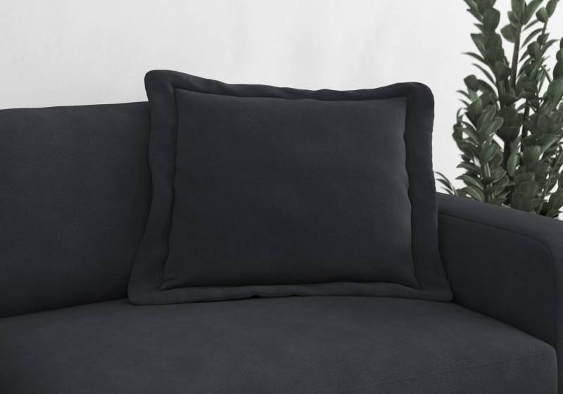 TRENDMANUFAKTUR Sofakissen Bourbon, (1 St), modernes Flatkissen 70x70 cm, in trendigem Cord erhältlich, universal von TRENDMANUFAKTUR