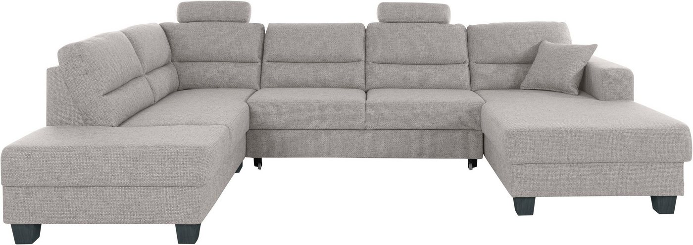 TRENDMANUFAKTUR Wohnlandschaft Chamber, U-Form, inklusive zwei Kopfstützen, wahlweise mit Bettfunktion TRENDMANUFAKTUR Wohnlandschaft Chamber, U-Form, inklusive zwei Kopfstützen, wahlweise mit Bettfunktion von TRENDMANUFAKTUR