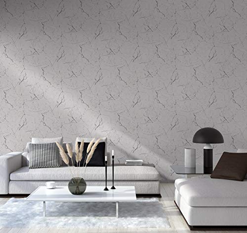 TRENDWALLS Marmortapete weiß grau Marmor Vliestapete in Marmoroptik Moderne und edle Wohnzimmer Tapete Mustertapete hochglänzend glatt TRENDWALLS Marmortapete weiß grau Marmor Vliestapete in Marmoroptik Moderne und edle Wohnzimmer Tapete Mustertapete hochglänzend glatt von TRENDWALLS