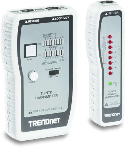 TRENDNET TC-NT2 Network Cable Tester TRENDNET TC-NT2 Network Cable Tester von TRENDnet