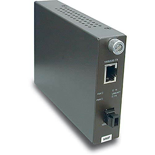 TRENDnet 100Base-TX zu 100Base-FX Multimode-Glasfaserkonverter mit MT-RJ-Anschluss (2km / 1.2 Meilen), TFC-110MM von TRENDnet