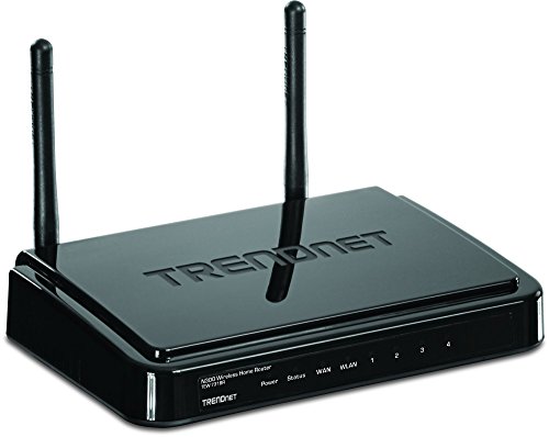 TRENDnet Dual Band Wireless Router schwarz Schwarz von TRENDnet