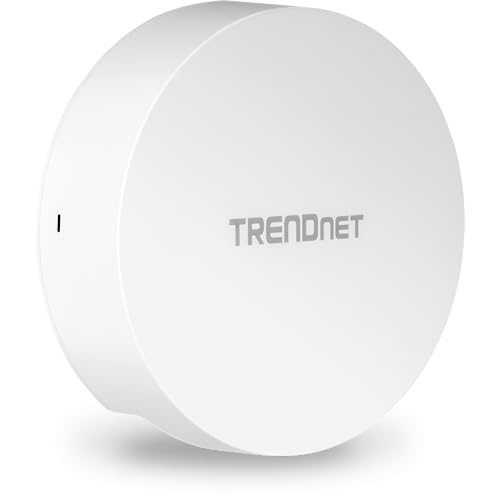 TRENDnet TEW-823DAP AC1300 Dual Band PoE Wireless Access Point für den Innenbereich, 867 Mbit/s WiFi AC + 400 Mbit/s WiFi N-Bänder, MU-MIMO, Repeater-Modus, Verkehrsmanagement, einfache Installation TRENDnet TEW-823DAP AC1300 Dual Band PoE Wireless Access Point für den Innenbereich, 867 Mbit/s WiFi AC + 400 Mbit/s WiFi N-Bänder, MU-MIMO, Repeater-Modus, Verkehrsmanagement, einfache Installation von TRENDnet