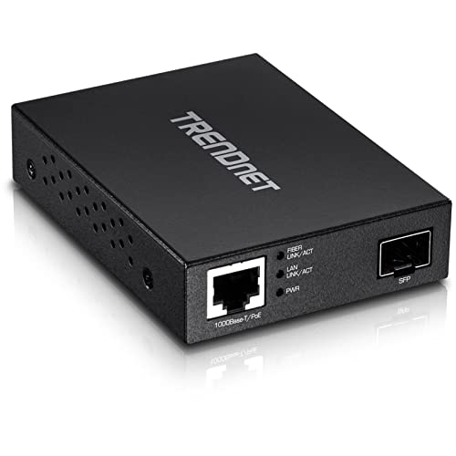 TRENDnet TFC-PGSFP Medien Konverter SFP PoE Powered von TRENDnet